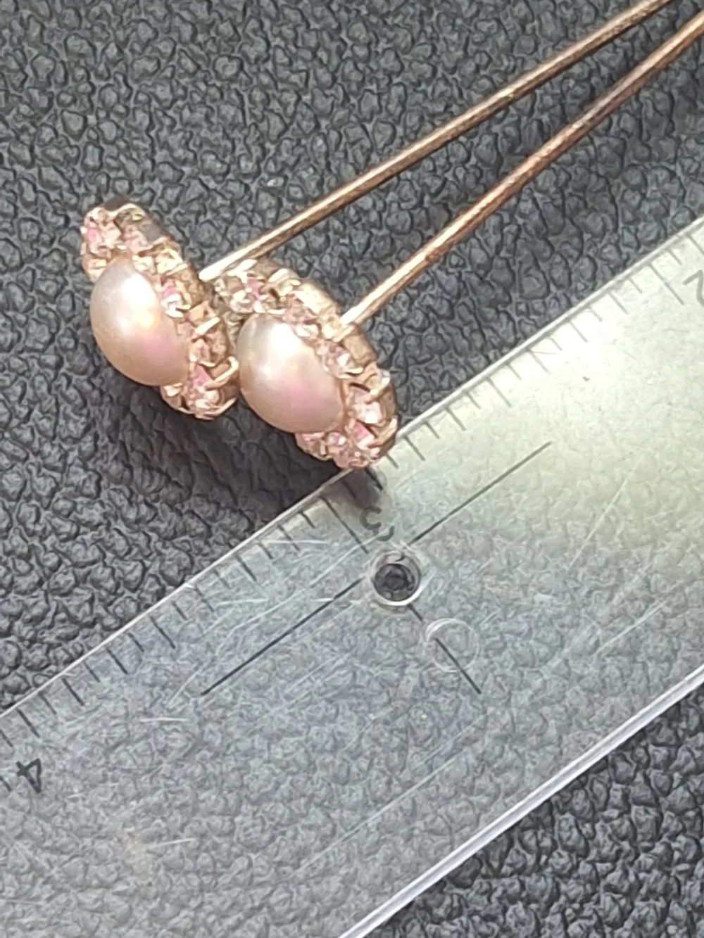 Vintage delicate faux